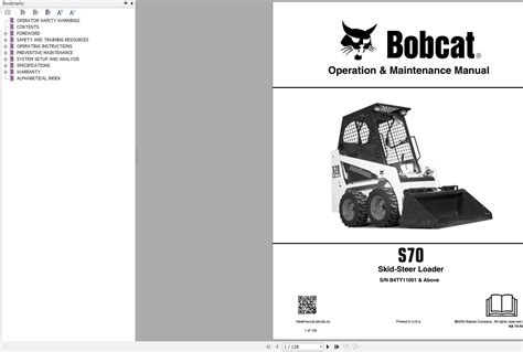 bobcat skid steer s70 training manual pdf|2023 bobcat s70 for sale.